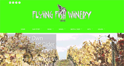 Desktop Screenshot of flyingfishwinery.com